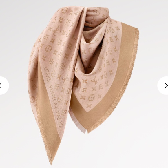 Louis Vuitton Monogram Denim Shawl NWT - Picture 1 of 7